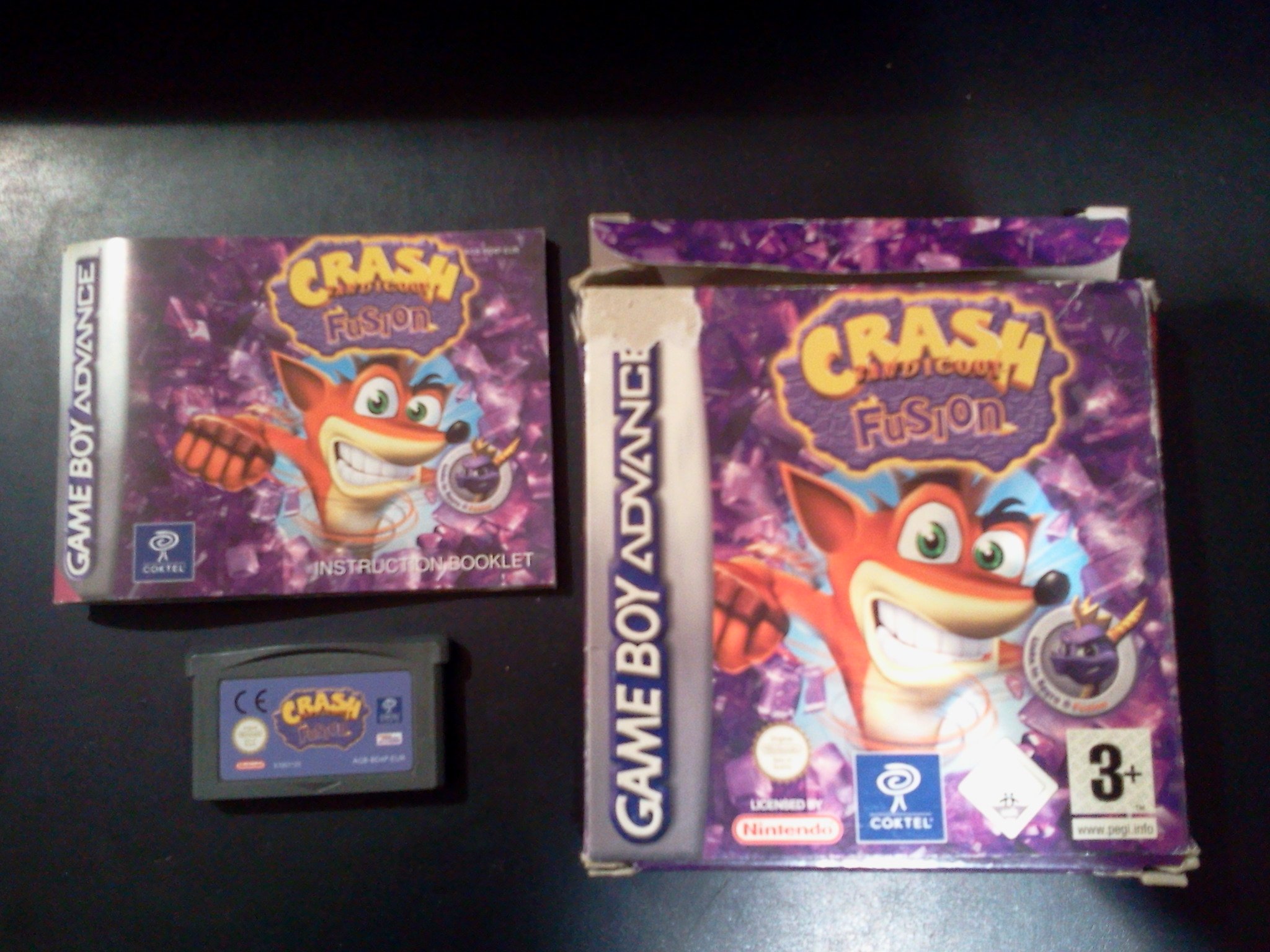 Amazon.com: Crash Bandicoot: Fusion (GBA) : Video Games